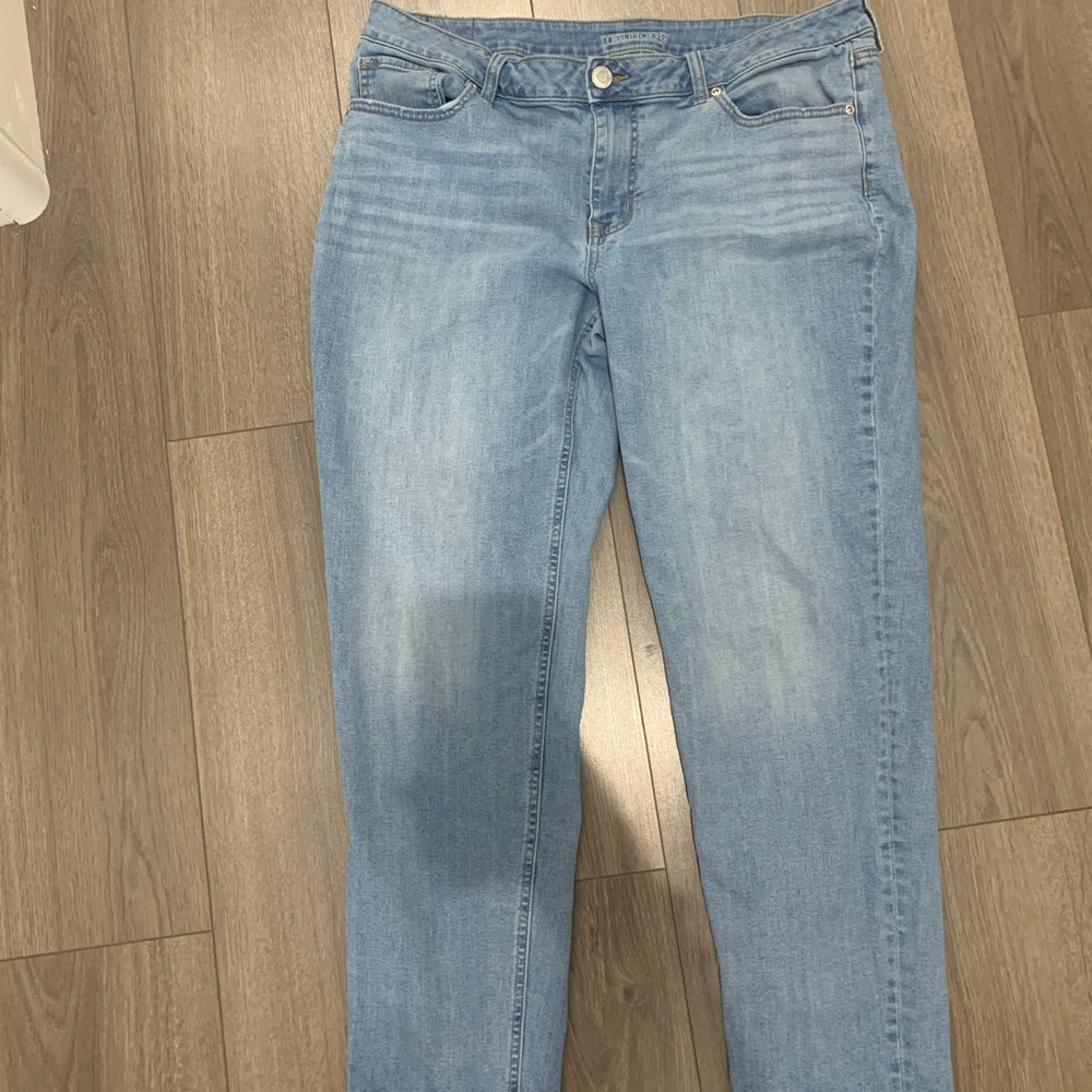 Boyfriend Jeans light denim women’s size 16